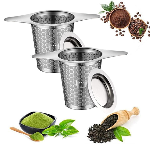 Infusor ANTYA 316 con malla hexagonal para infusiones completas