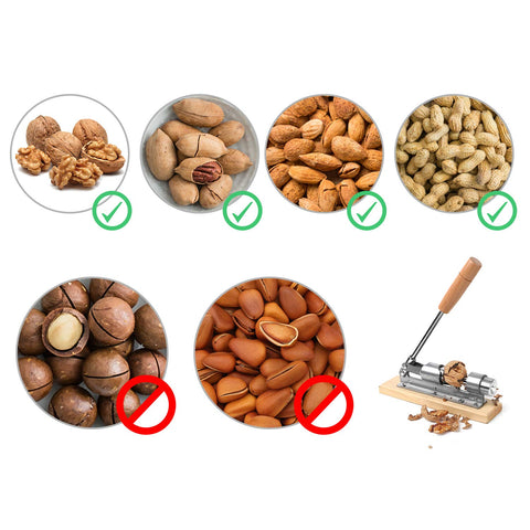 Anwenk abrel-nueces con mango ergonómico para agarre cómodo.