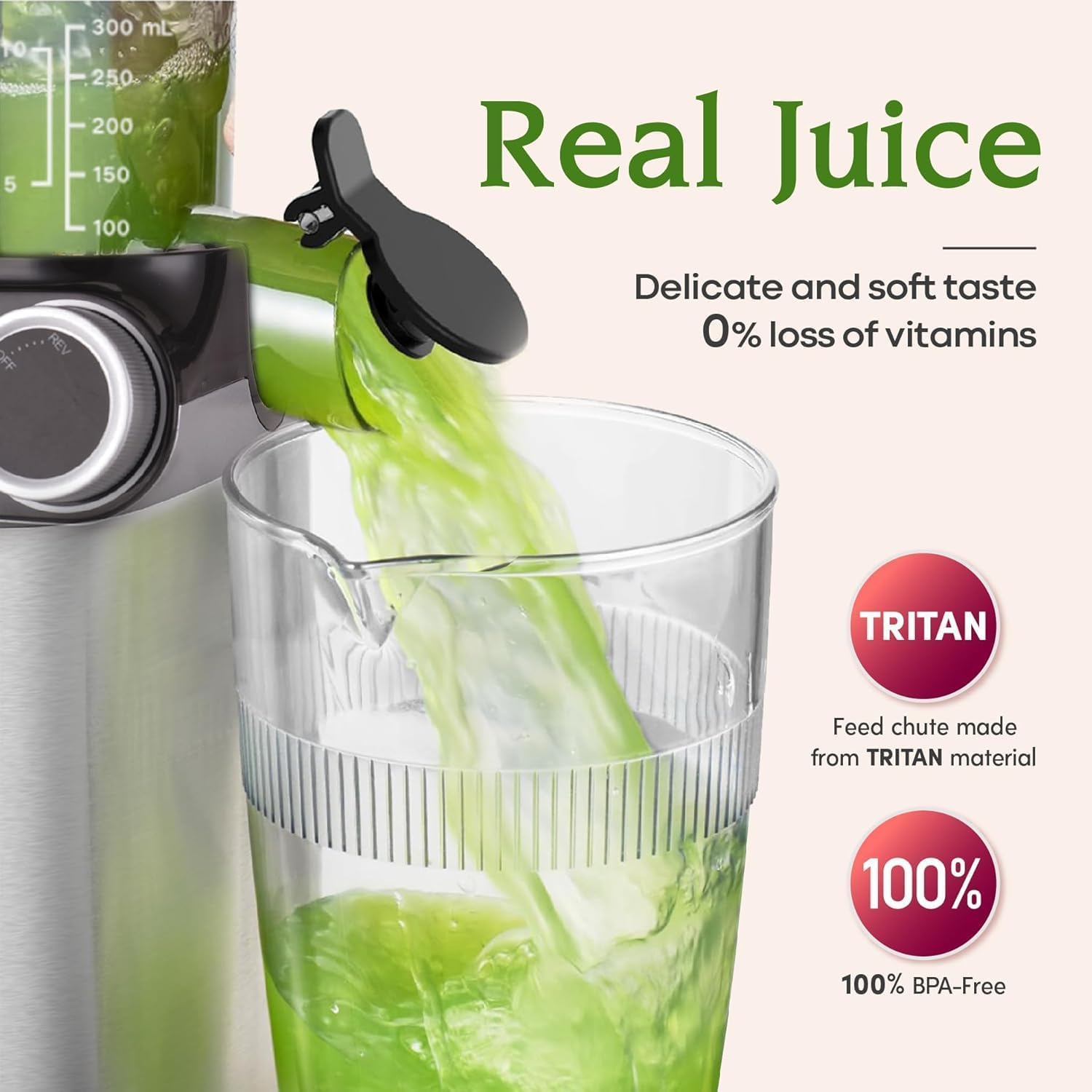 Anybear exprimidor prensado frío recetas de jugos para empezar tu rutina.