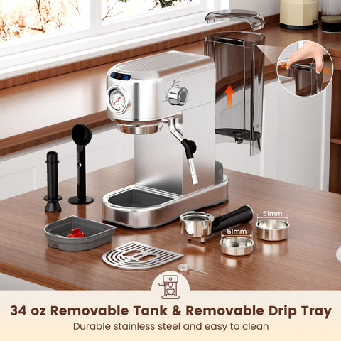 ANYCOLD diseño compacto en acero inoxidable para cocinas pequeñas