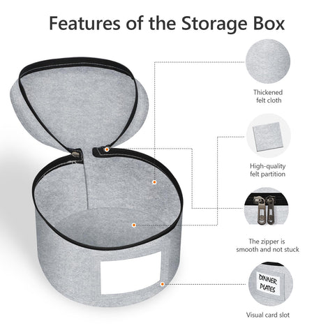 Anycosy caja de transporte para vajilla, ideal para mudanzas.