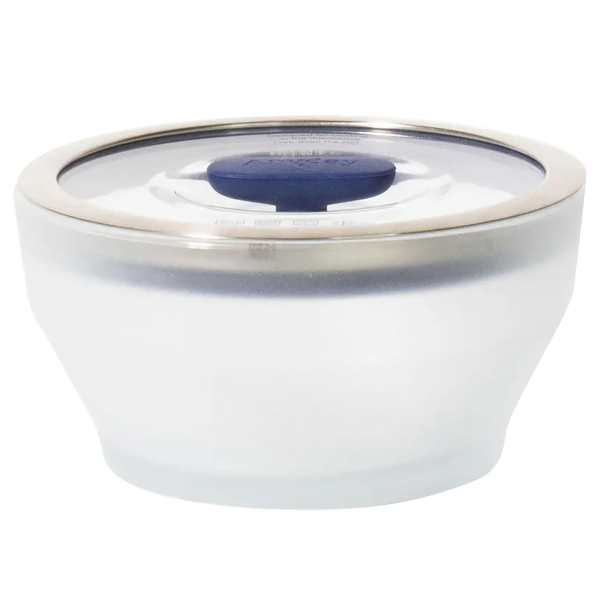 Anyday 4 tazas contenedor cristal para microondas sin plástico