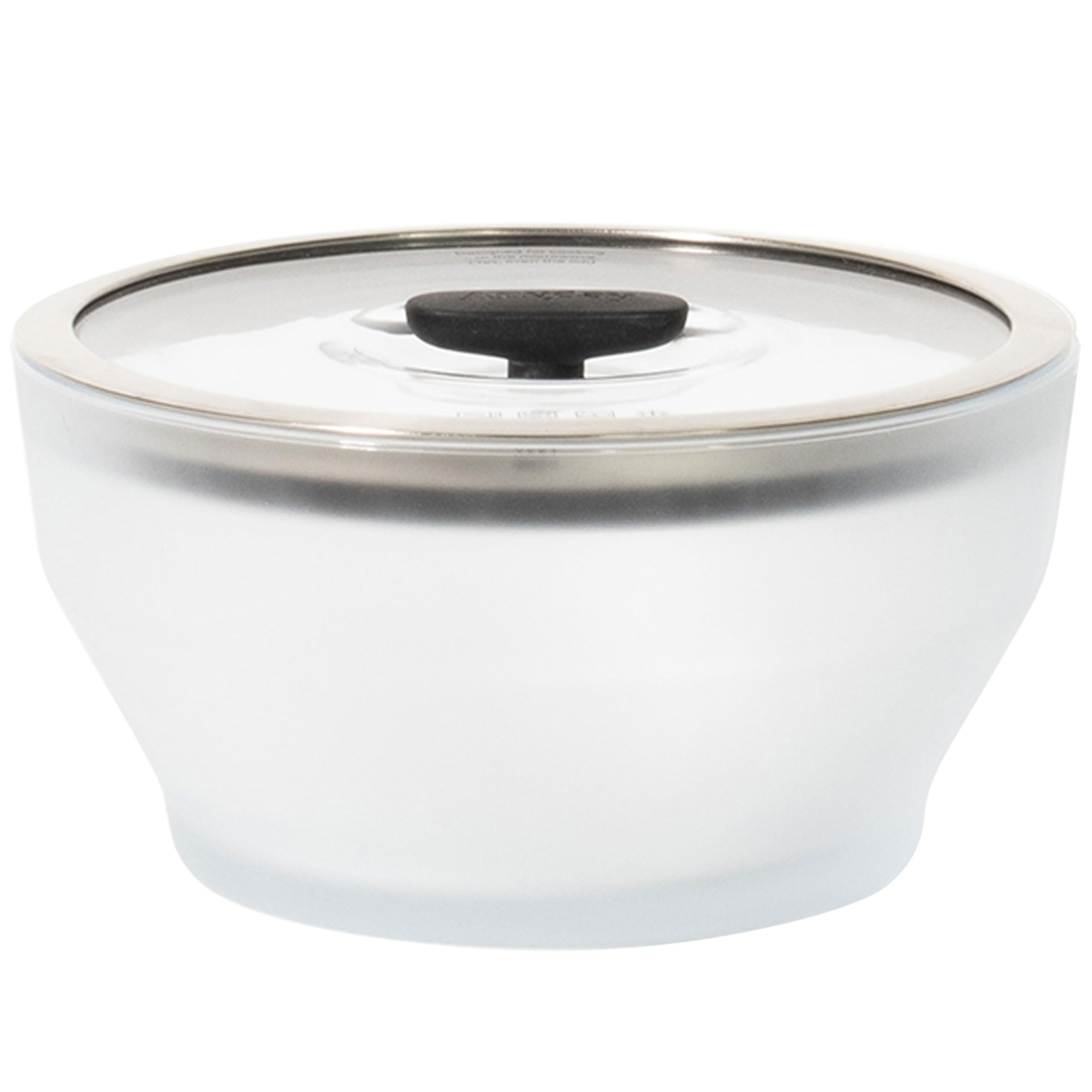 Anyday contenedor de vidrio de 8 tazas con tapa, ideal para recalentar y almacenar
