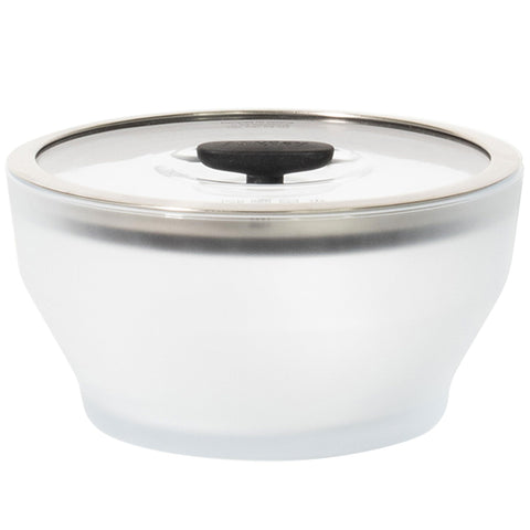 Anyday contenedor de vidrio de 8 tazas con tapa, ideal para recalentar y almacenar