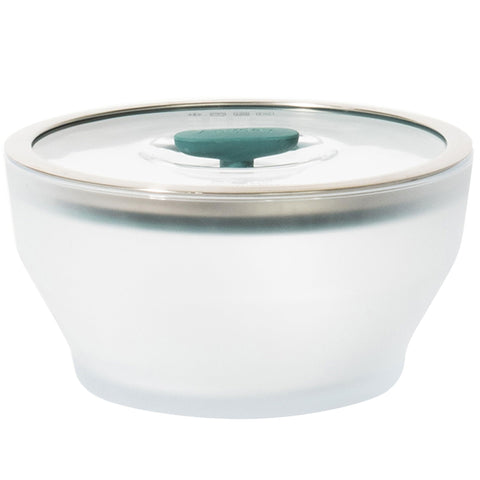 Anyday contenedor de vidrio de 8 tazas para almacenamiento y recalentado cómodo.