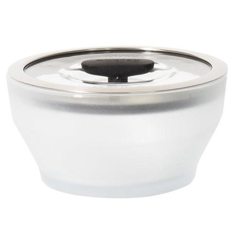 Anyday contenedor de vidrio para microondas con tapa de cristal para cocinar sin plástico
