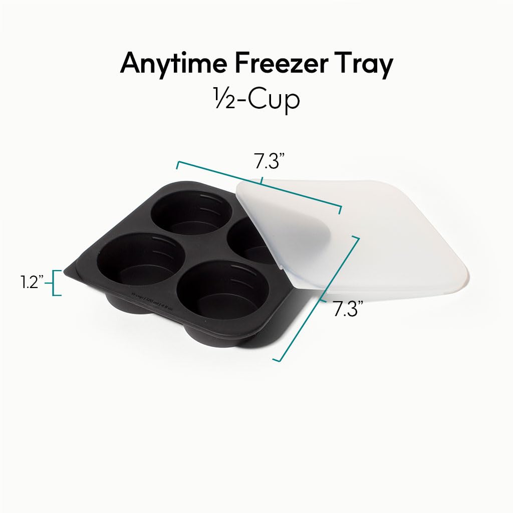 Anyday tapa silicona para bandeja, almacenamiento seguro y libre de plástico