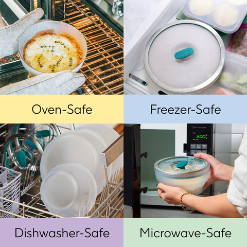 Anyday uso multifuncional como olla de microondas y vaporizador de alimentos
