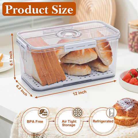 ANYPROLUS Caja pan dial-fecha para seguimiento del almacenamiento.