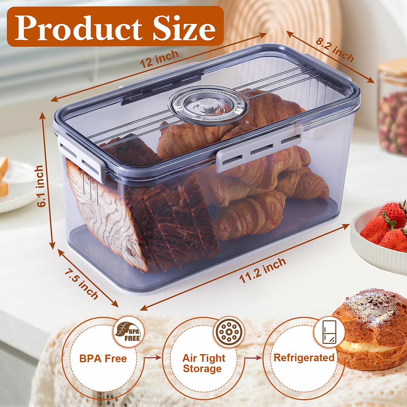 ANYPROLUS Panera registro de tiempo, permite saber cuándo consumir.