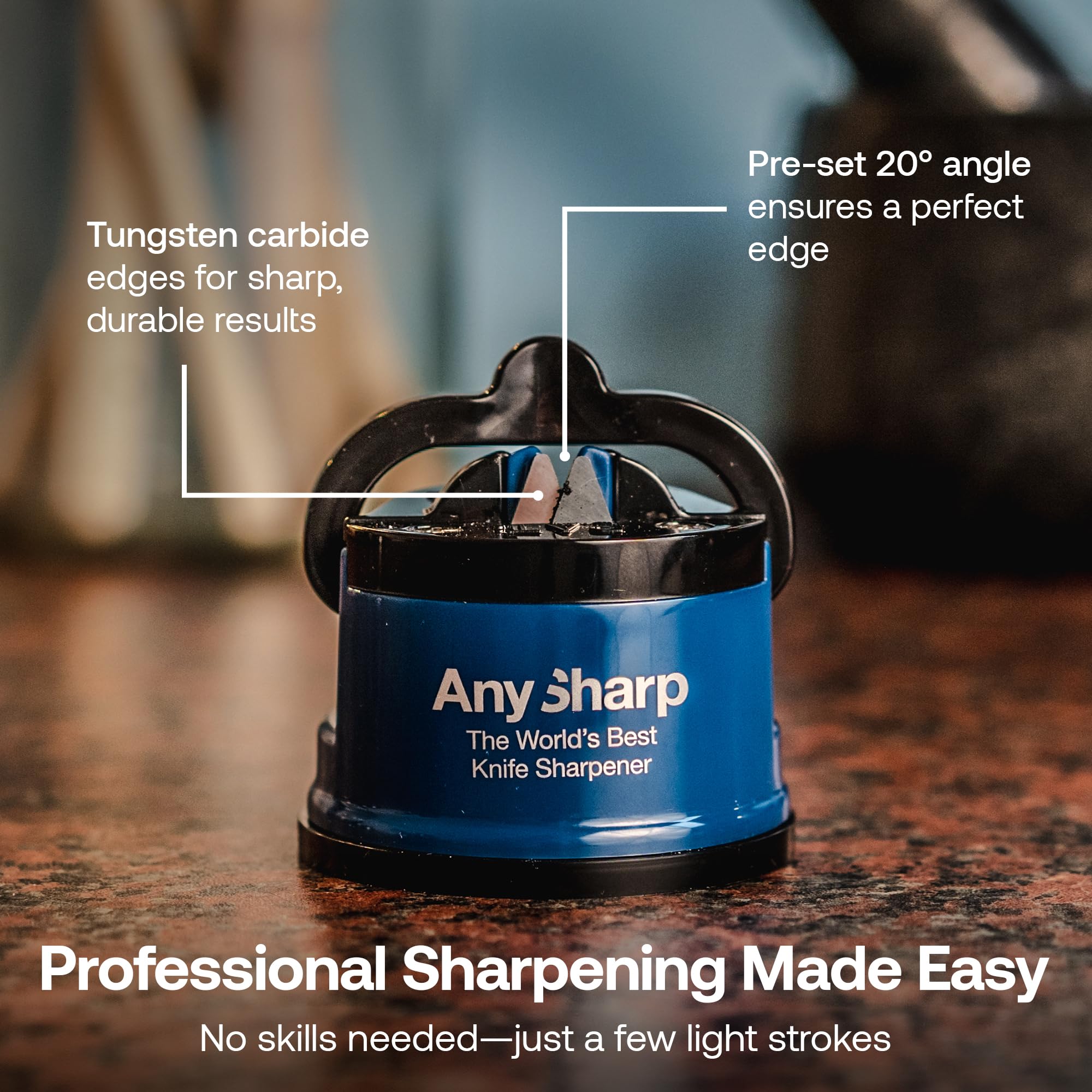 AnySharp Ediciones: afilado rápido para cuchillos de chef