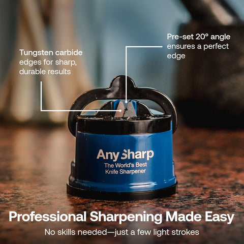 AnySharp Ediciones: afilado rápido para cuchillos de chef
