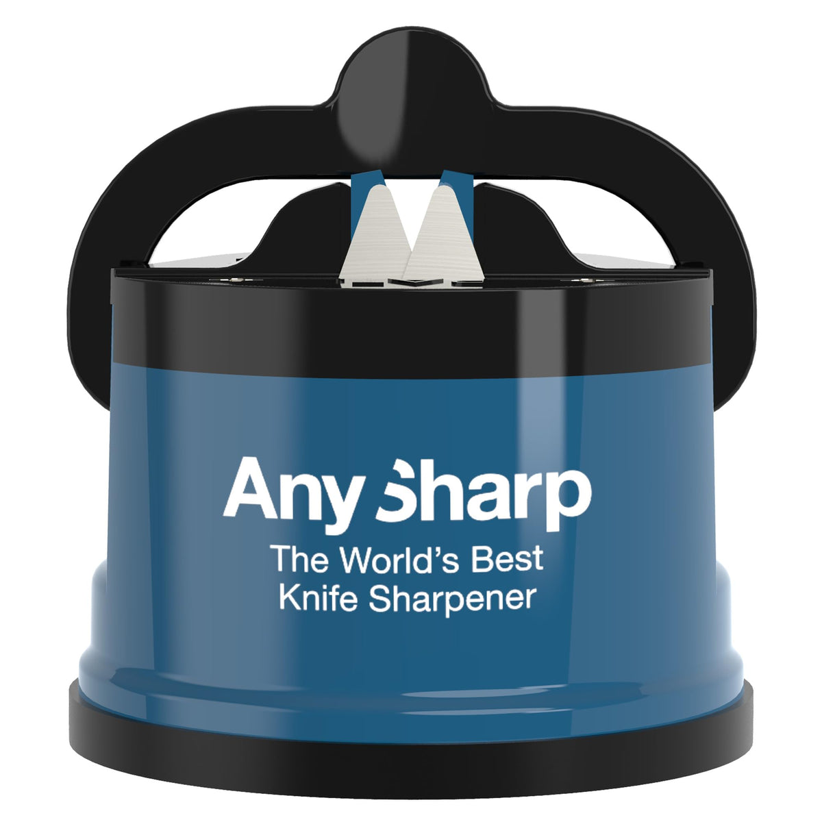 AnySharp Ediciones: base de succión PowerGrip para afilar cuchillos con seguridad en la cocina