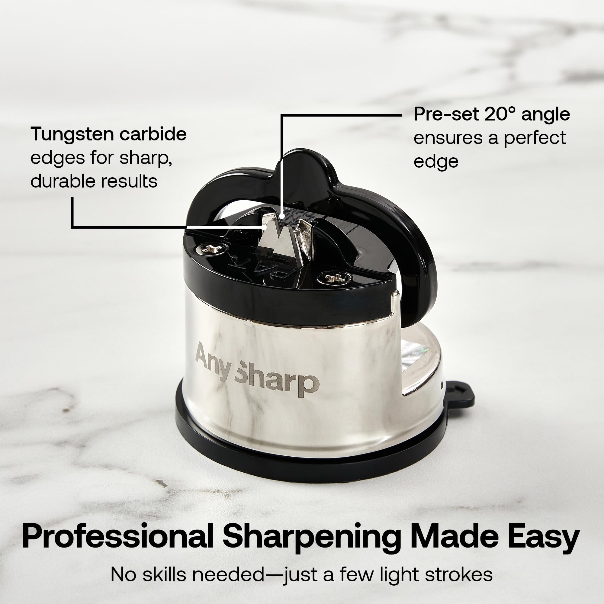 AnySharp Pro Metal: afilado-cuchillos-caza ofrece filo confiable para tareas al aire libre
