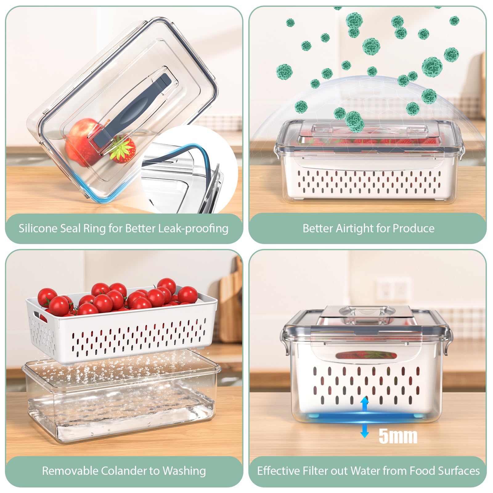 Materiales libres de BPA de Anysig para alimentos seguros.