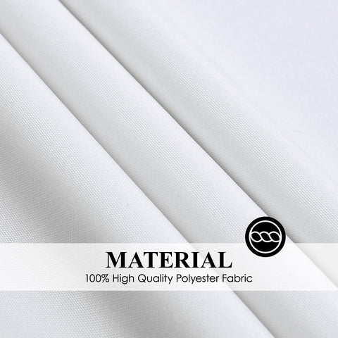 Mantel Aocoz para ambientación de buffet blanco y decoración