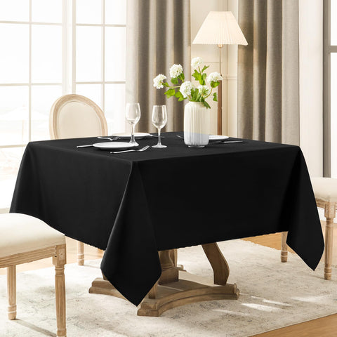 Aocoz mantel drapeado suave para una mesa cálida