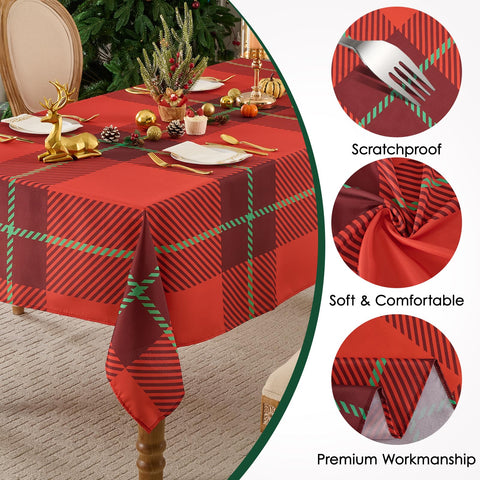 Mantel Aocoz textura suave y caída natural para una mesa elegante.