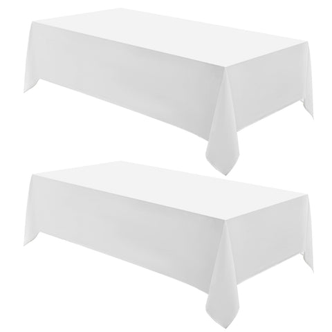 Mantel Aocoz rectangular 90x132 pulgadas, paquete de 2, ideal para eventos.