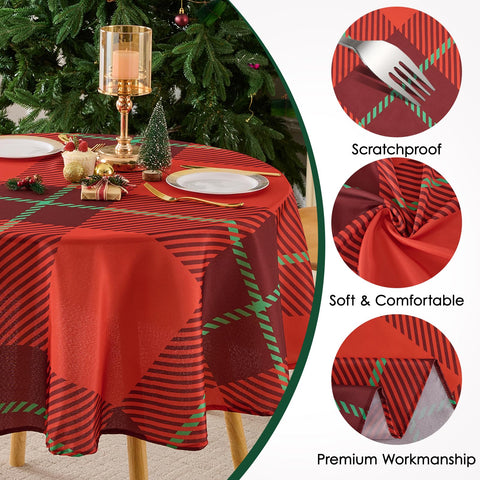 Mantel Aocoz para fiestas y reuniones, fácil de limpiar.