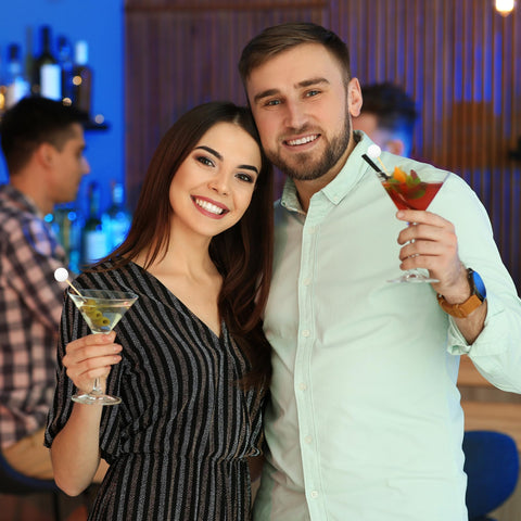 Ideales para bebidas y barra en fiestas temáticas de golf.