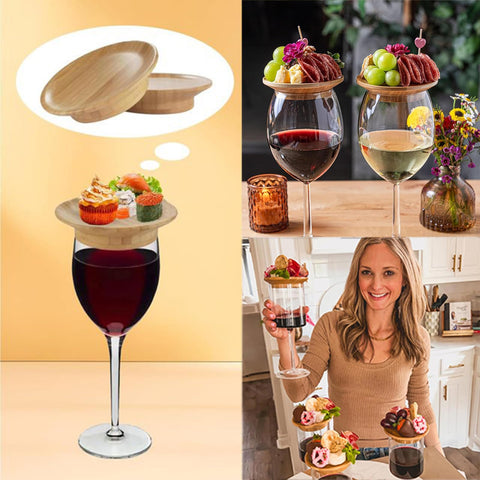 AODINI diseño versátil: tapa y plato para aperitivos