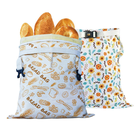 AOILONLI bolsa pan 2 paquetes XL frente para conservar pan fresco