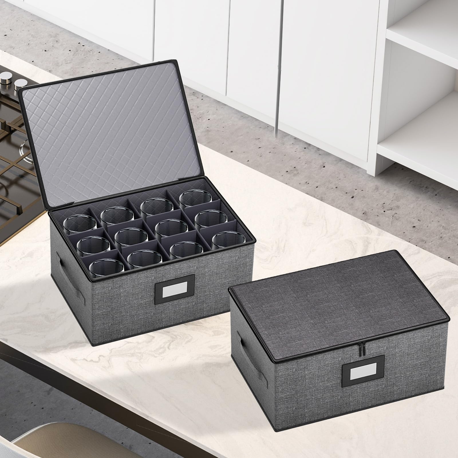 Aokeyee diseño apilable maximiza espacio en closet