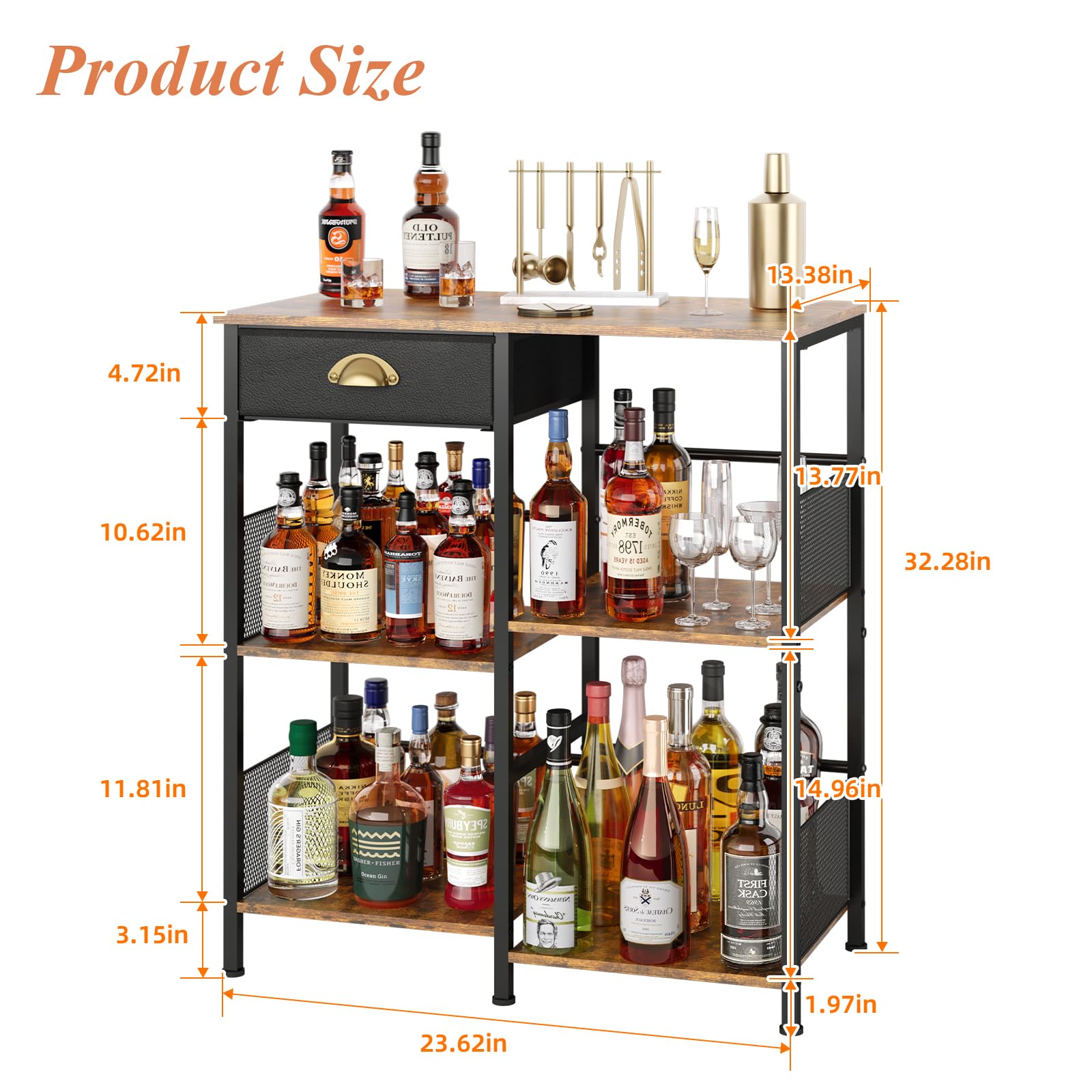 Aokitsink cajón para bar guarda herramientas y mantiene todo ordenado