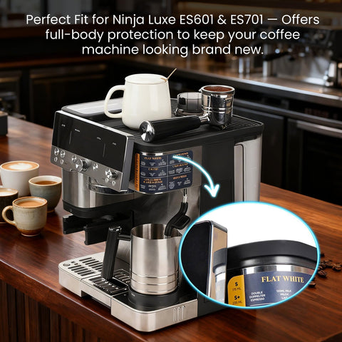 Aolaike mat de silicona para compactacion espresso Ninja Luxe ES601/ES701, protege superficies durante tampado