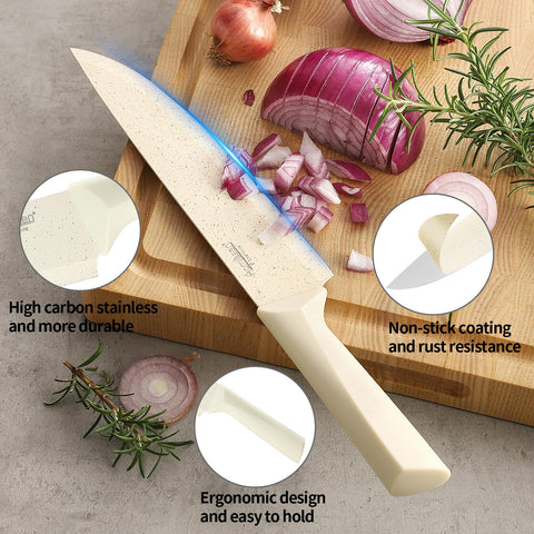 Cuchillo pelador Aomiesen 3,5 pulgadas para pequeños ingredientes.
