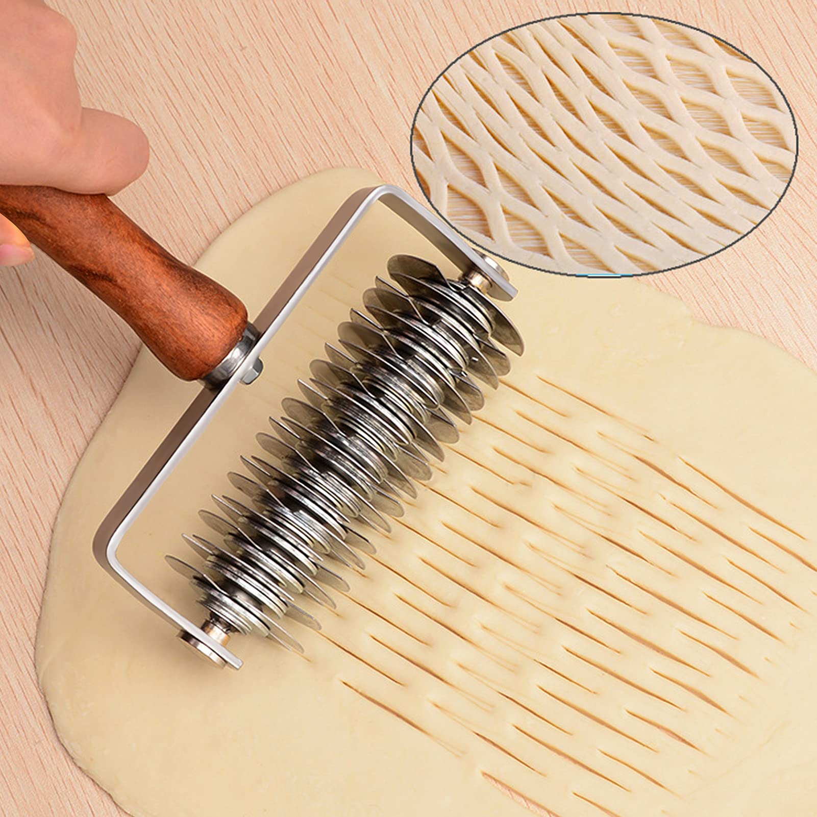 Aonagi diseño ergonómico con mango de madera para manejo cómodo