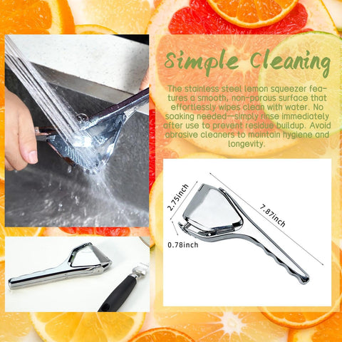 Aoocan prensa cítrica plegable para ahorrar espacio en cocina o bolso.