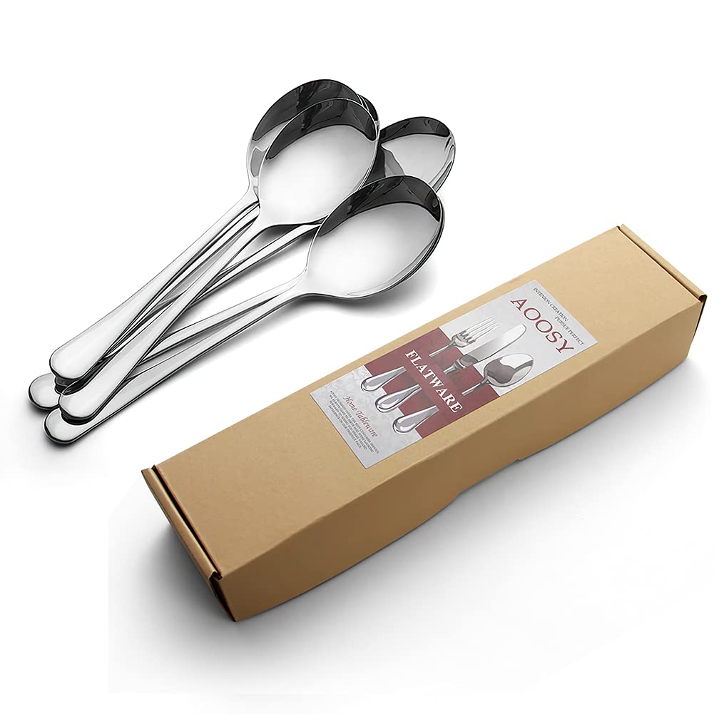 AOOSY juego de cucharas para servir, durabilidad y estilo para cualquier mesa.