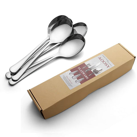 AOOSY juego de cucharas para servir, durabilidad y estilo para cualquier mesa.