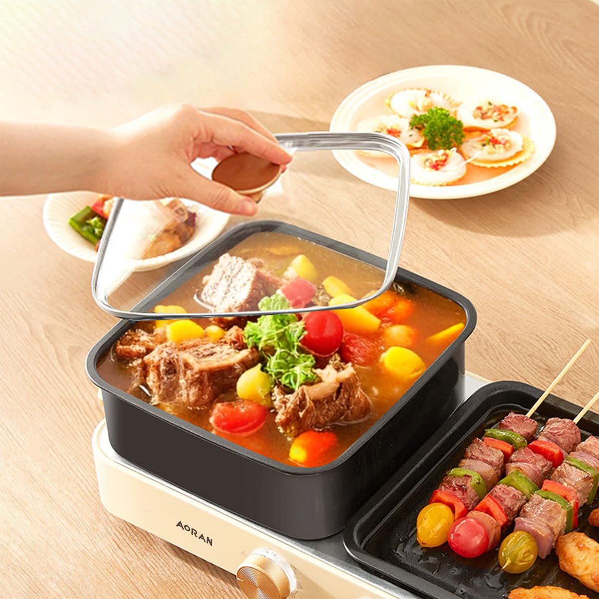 Diseño compacto de AORAN para cocinas pequeñas y dormitorios.
