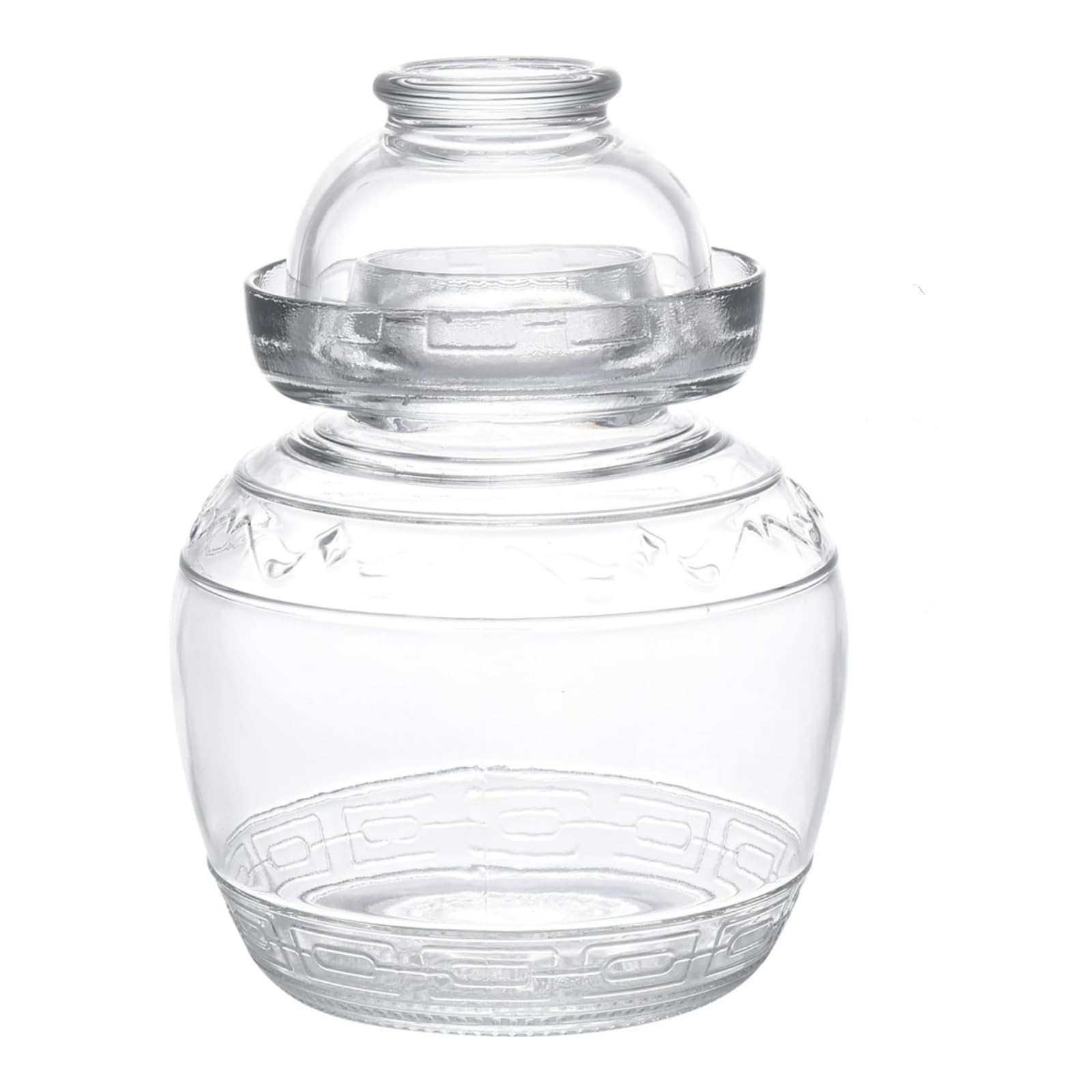 Aosnttol frasco vidrio 1.5l uso doméstico perfecto para pepinillos y chucrut.
