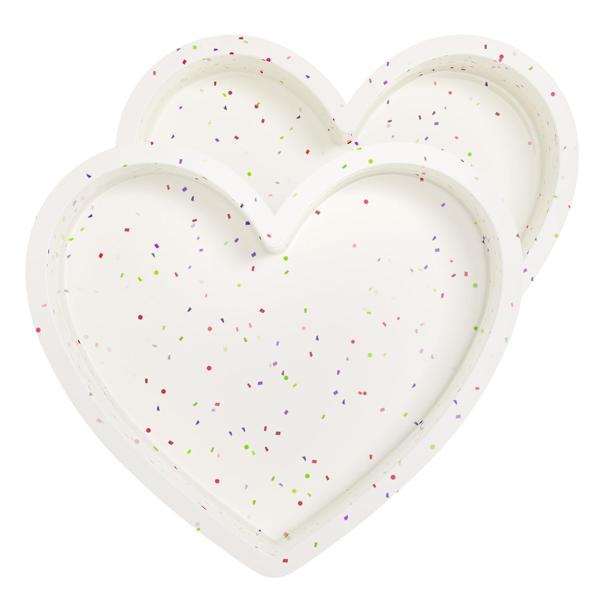 AOTASO molde corazón 10 pulgadas, desmolde fácil para pasteles.