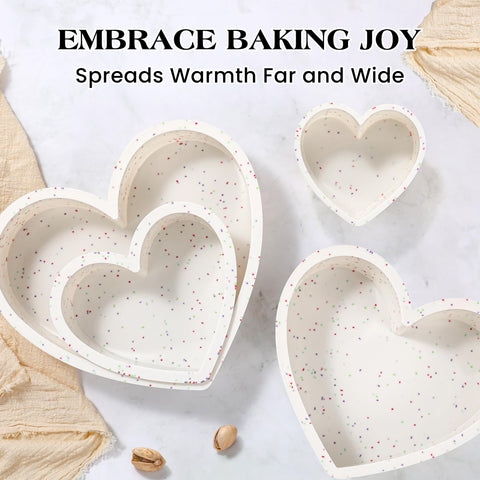 AOTASO molde corazón usos múltiples para repostería y postres.