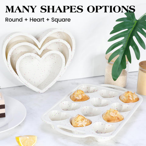 Uso doméstico corazón AOTASO ideal para desayunos y meriendas con porciones controladas.