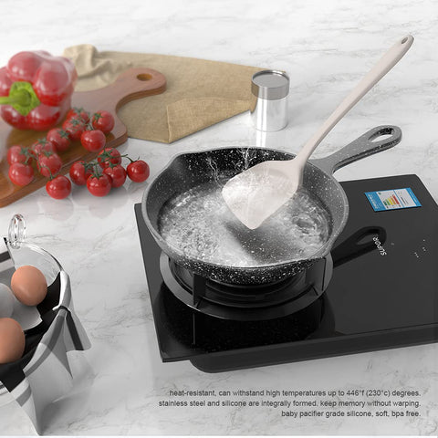 AOTHOD pinzas de cocina, agarre firme para voltear y mezclar