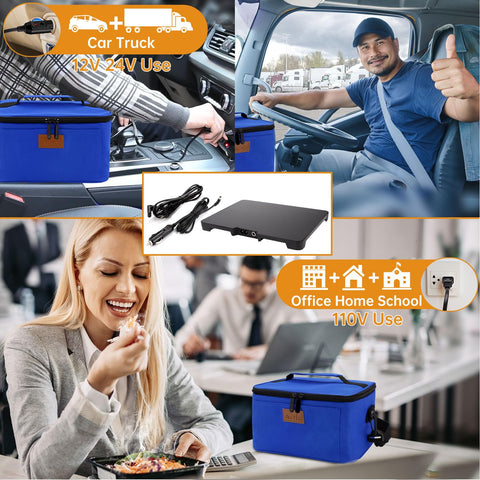 Aotto Lunch Box: calienta comidas para viajes y trabajo sin perder sabor.