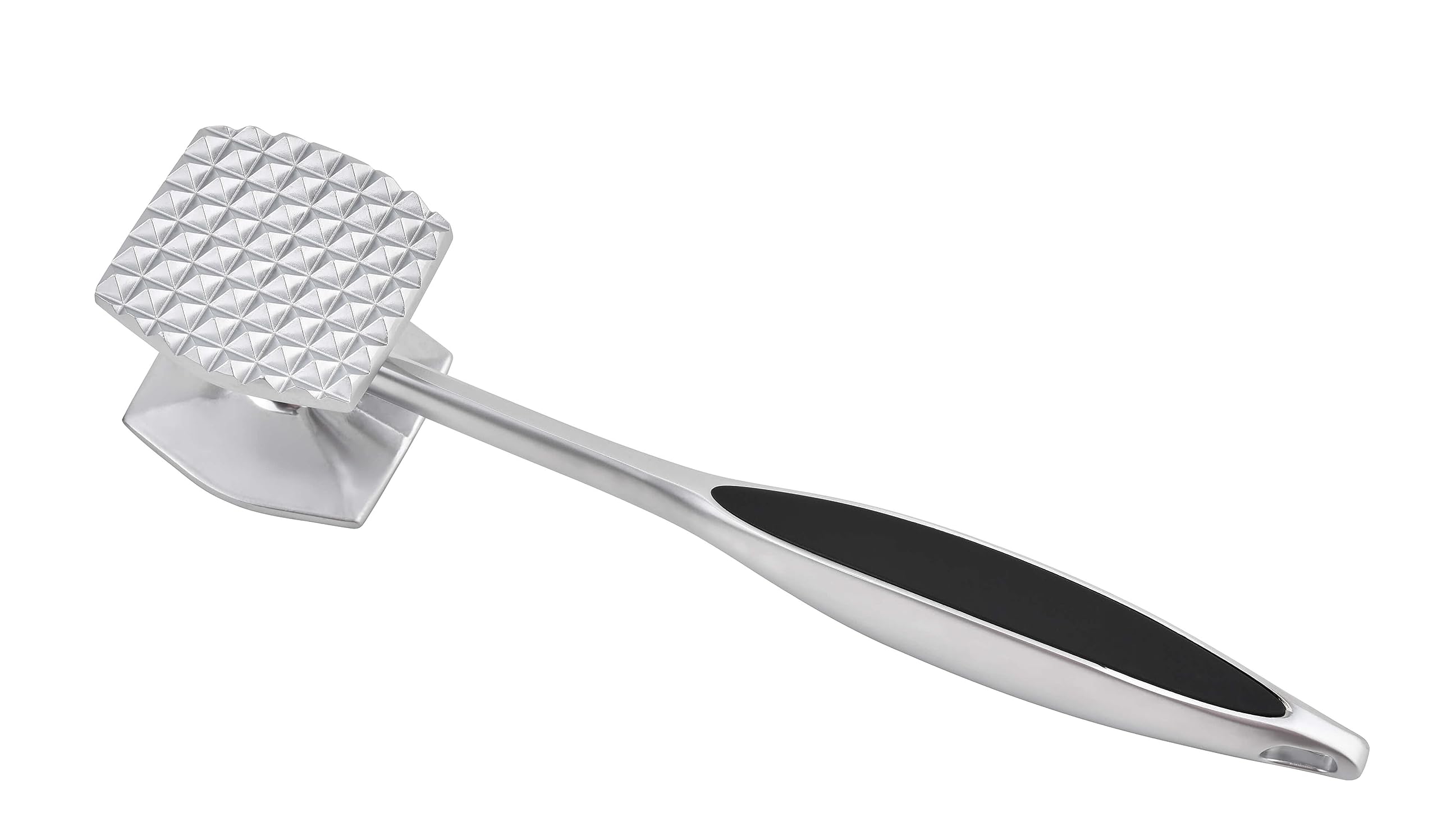 AOWOTO martillo doble cara para carne: lado plano y lado texturizado.
