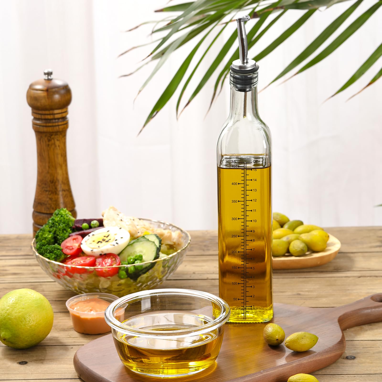 AOZITA conjunto práctico para aceite, vinagre y aderezos.