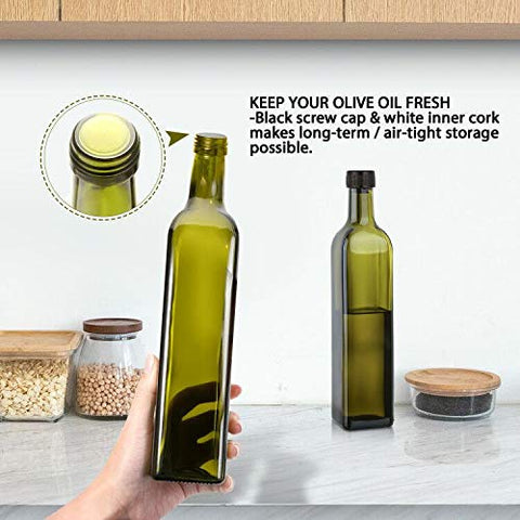AOZITA embudo de acero inoxidable para rellenar sin goteos.