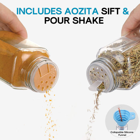 AOZITA etiquetas-preimpresas-pvc-transparente permiten identificar especias
