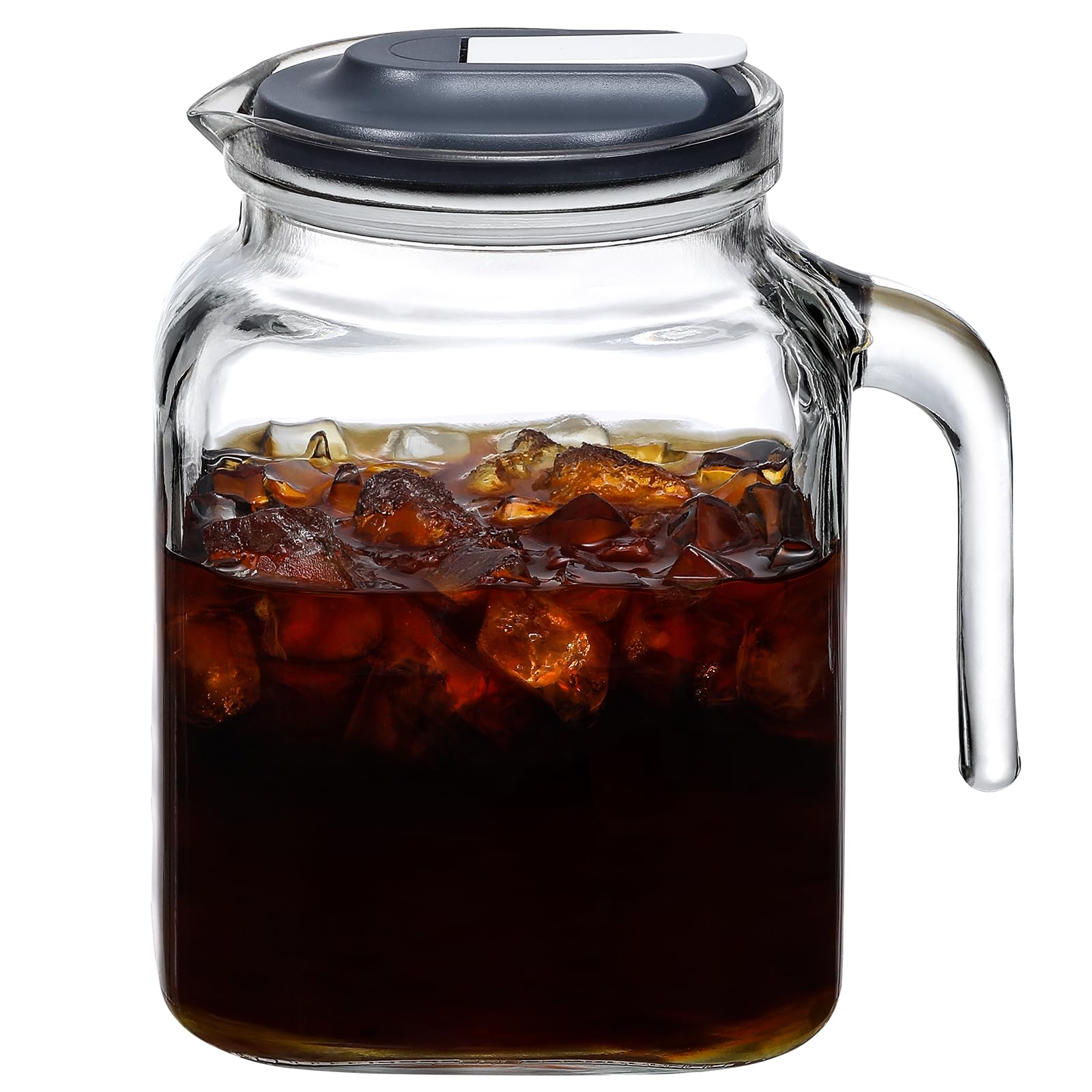 Jarra AOZITA 2L con tapa segura para evitar derrames.