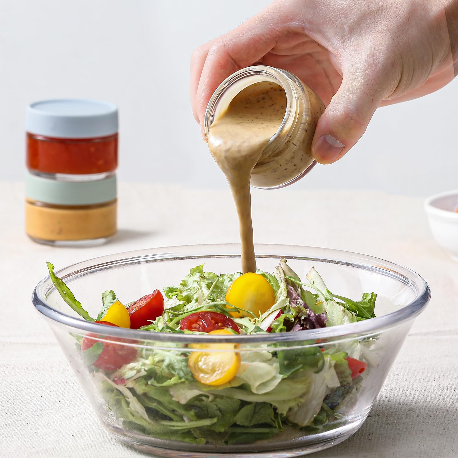 AOZITA compatible con loncheras, perfecta para almuerzos y viajes ligeros.