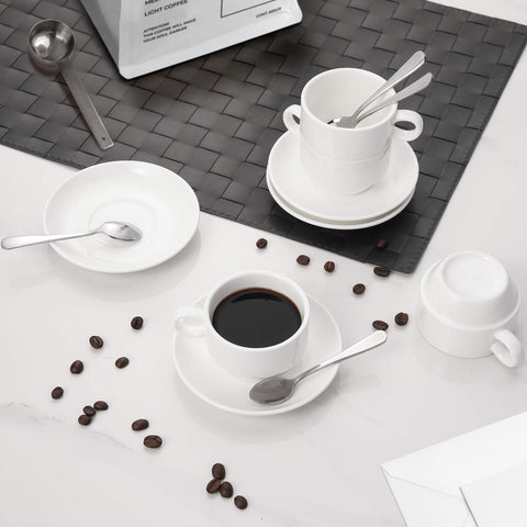 AOZITA soporte de acero inoxidable para organizar el juego de espresso