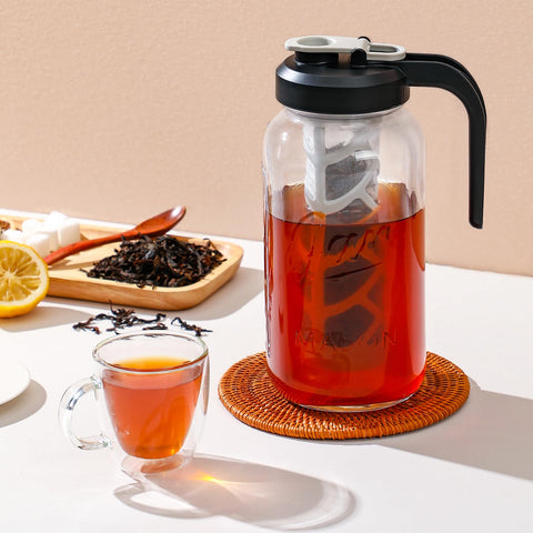 AOZITA tapa ergonómica con bisagra para vertido cómodo.
